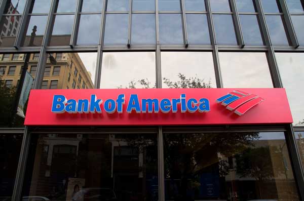 Bank of America     55 