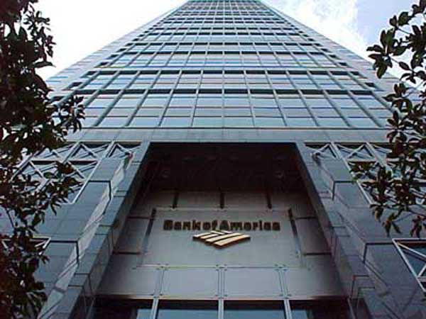  Bank of America    