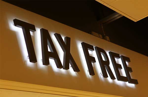    tax free  