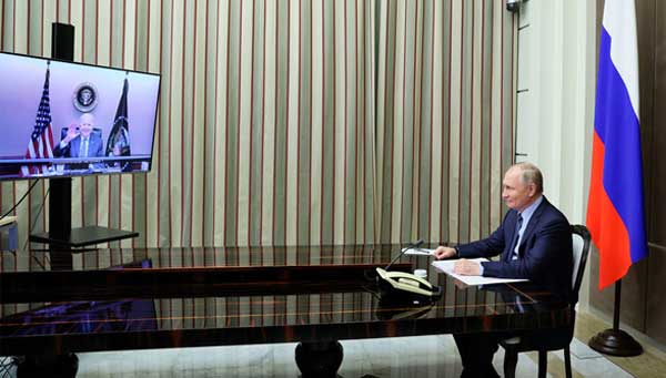 В Кремле раскрыли тему переговоров Путина с Байденом